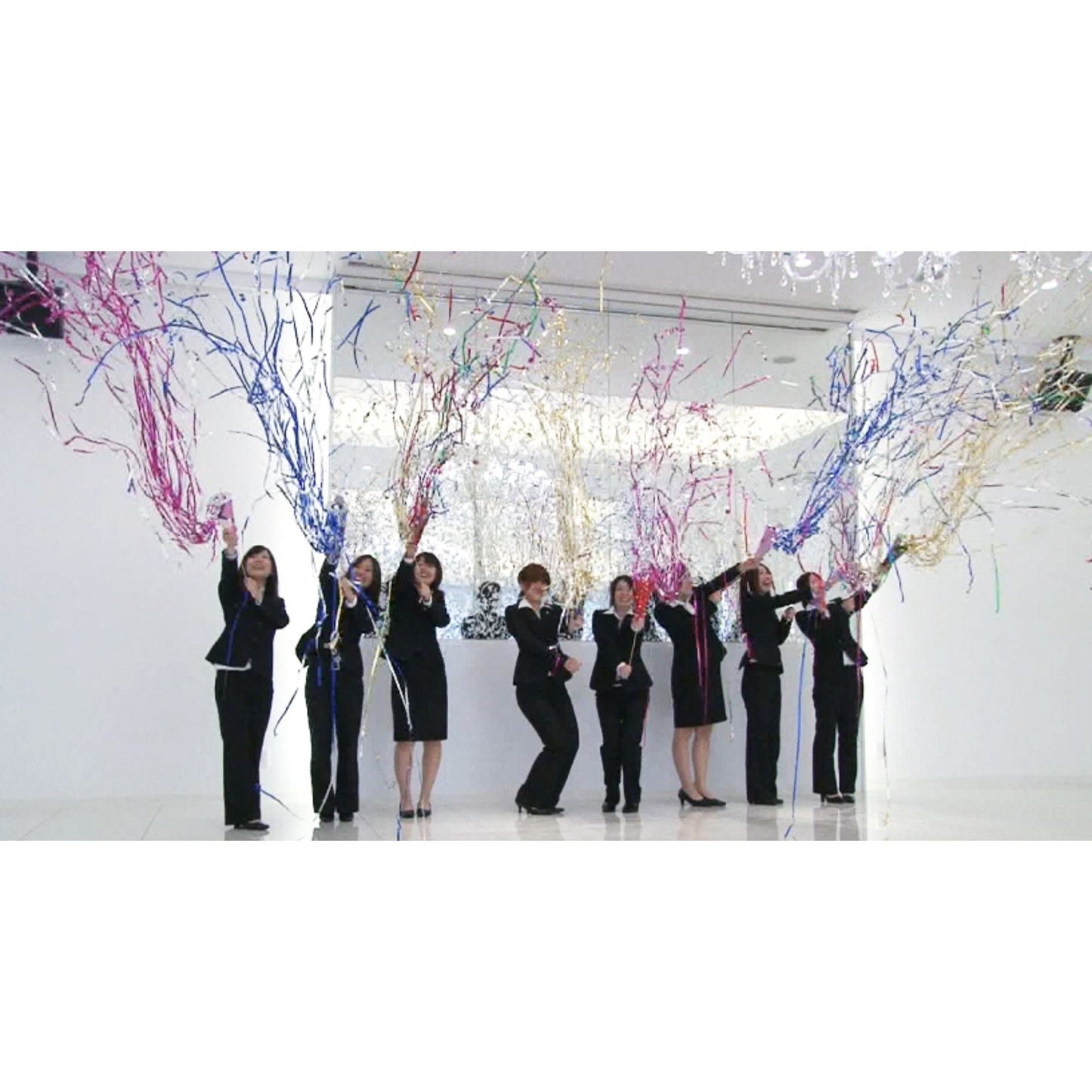 キャンディポップクラッカー散らからないタイプ 12個セット 【結婚式 その他ウェルカムグッズ】