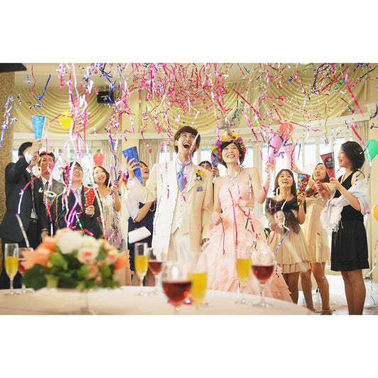 キャンディポップクラッカー 12個セット 【結婚式 挙式 披露宴 演出グッズ】