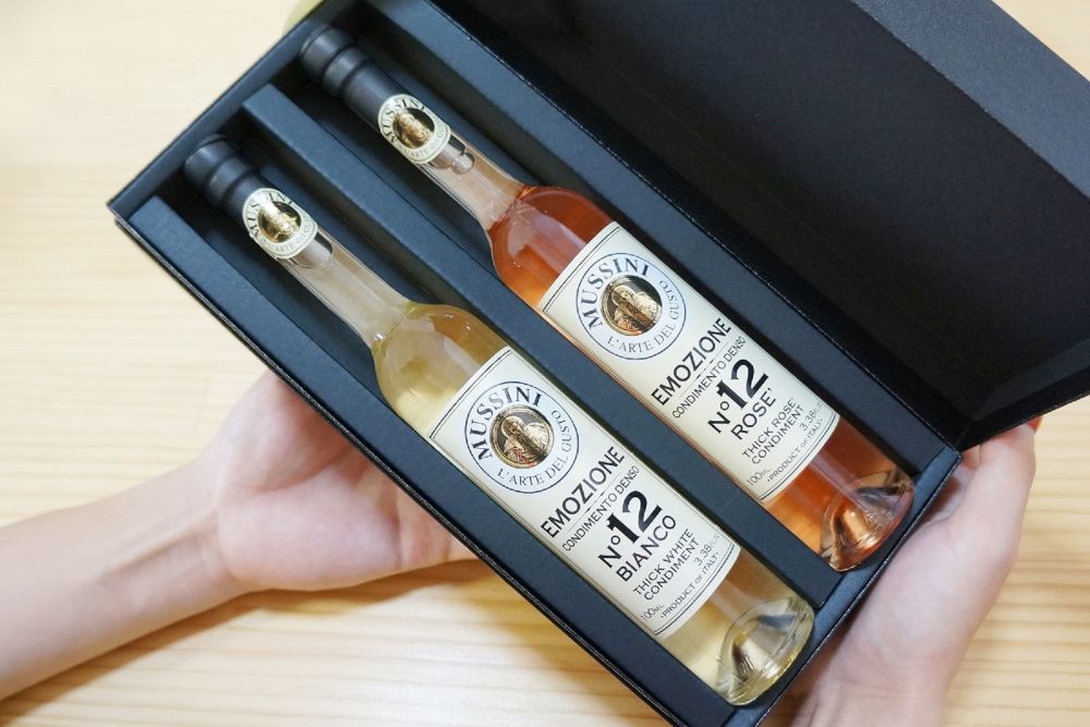 エモツィオーネ No.12 ビネガー 2種『ビアンコ・ロゼ』ギフトセット 【結婚式 ギフト 縁起物】
