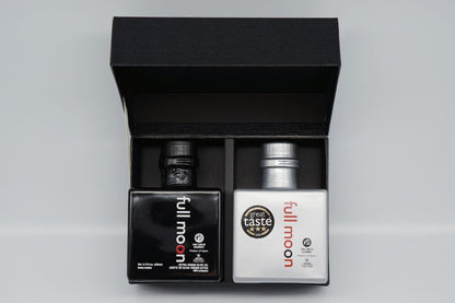 エキストラヴァージンオリーブオイルとホワイトバルサミコ『フルムーン・12年熟成ホワイトバルサミコ』ギフトセット 【結婚式 ギフト 縁起物】