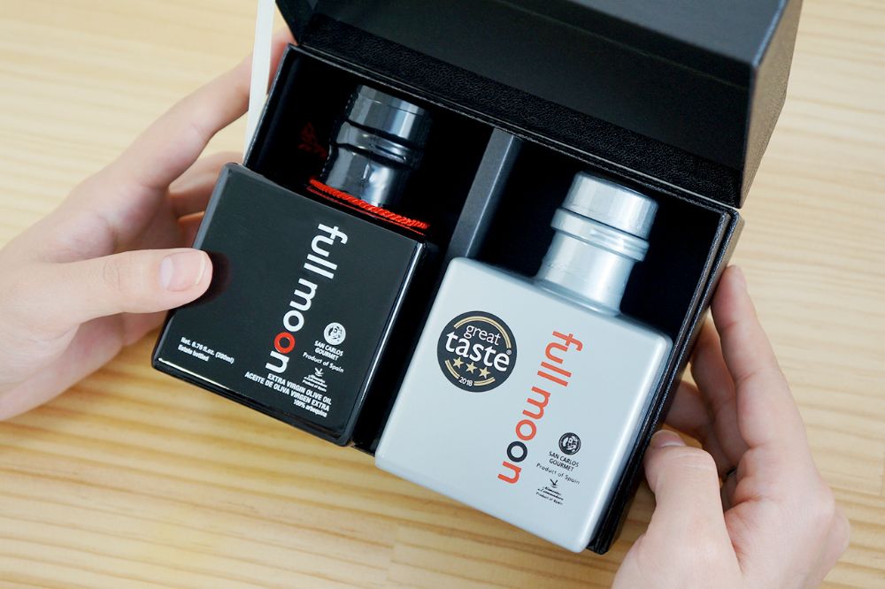 エキストラヴァージンオリーブオイルとホワイトバルサミコ『フルムーン・12年熟成ホワイトバルサミコ』ギフトセット 【結婚式 ギフト 縁起物】