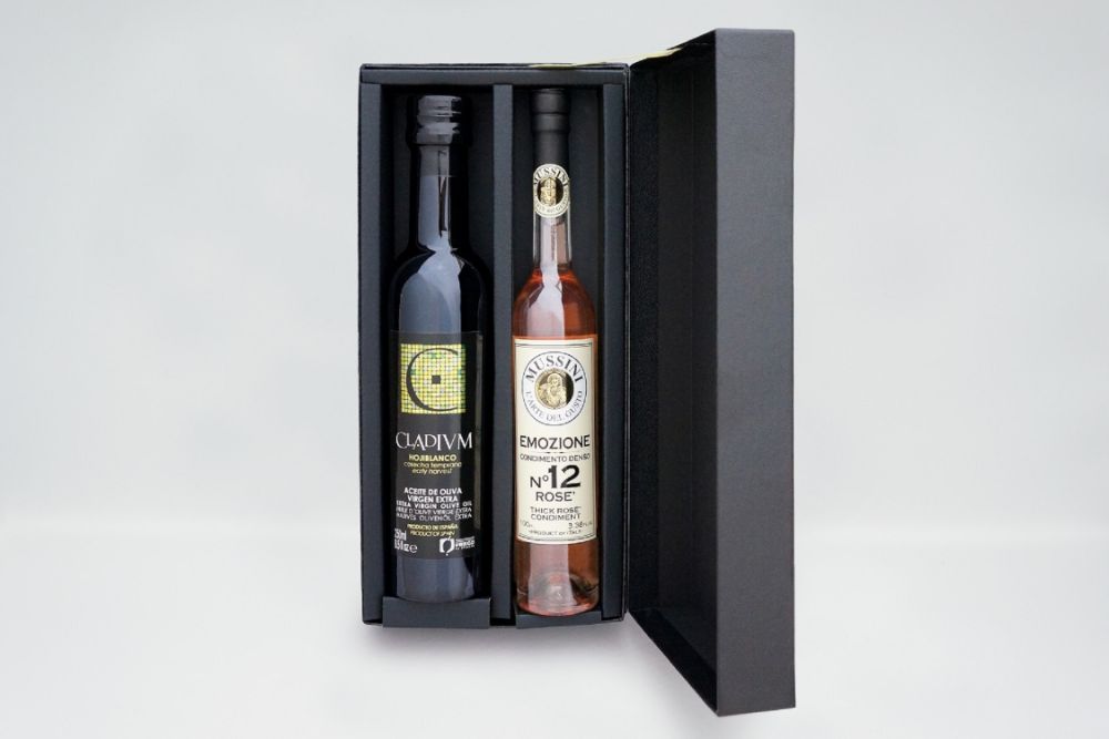 エキストラヴァージンオリーブオイルとエモツィオーネNo.12ビネガー『クラディウン・ロゼ』ギフトセット 【結婚式 ギフト 縁起物】