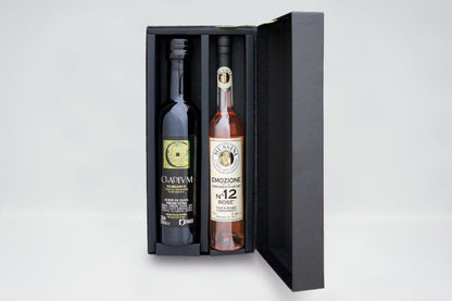 エキストラヴァージンオリーブオイルとエモツィオーネNo.12ビネガー『クラディウン・ロゼ』ギフトセット 【結婚式 ギフト 縁起物】