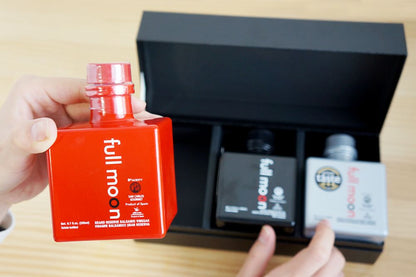 エキストラヴァージンオリーブオイルと2種のバルサミコビネガー『フルムーン・12年熟成ホワイトバルサミコ・12年熟成ブラックバルサミコ』ギフトセット 【結婚式 ギフト 縁起物】