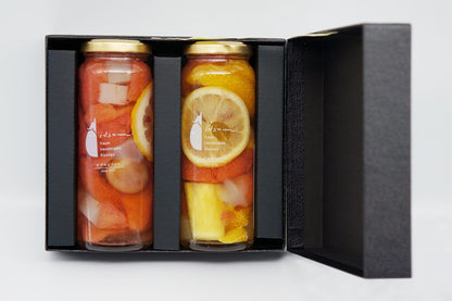 フルーツピクルス2種『シトラス3種とパイナップル・グレープフルーツとぶどう』ギフトセット 【結婚式 ギフト 縁起物】