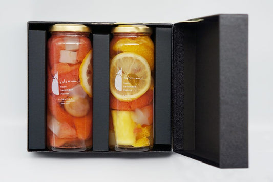 フルーツピクルス2種『シトラス3種とパイナップル・グレープフルーツとぶどう』ギフトセット 【結婚式 ギフト 縁起物】