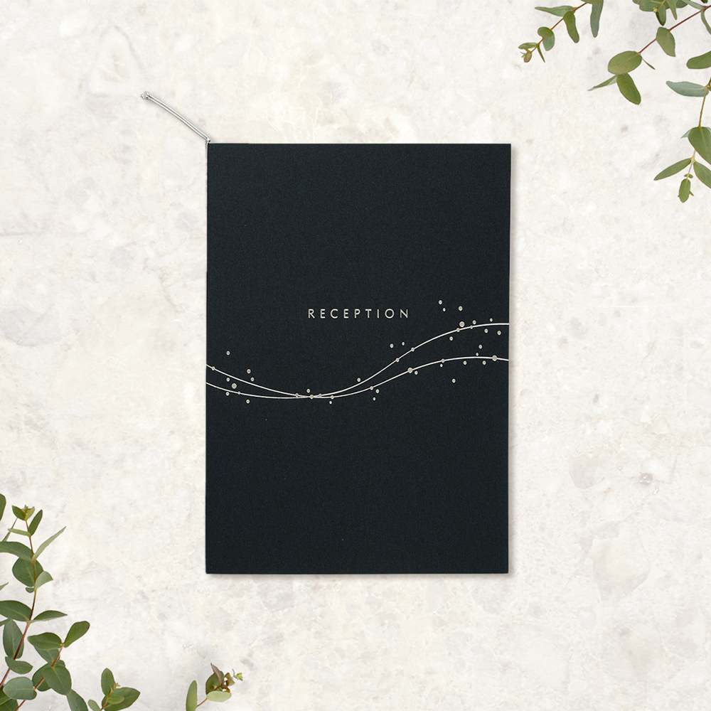 A4 席次表 「 シルバーポップ 」 手作りキット | 結婚式 パーティー【結婚式 ペーパー 席次表】