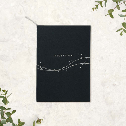 A4 席次表 「 シルバーポップ 」 手作りキット | 結婚式 パーティー【結婚式 ペーパー 席次表】