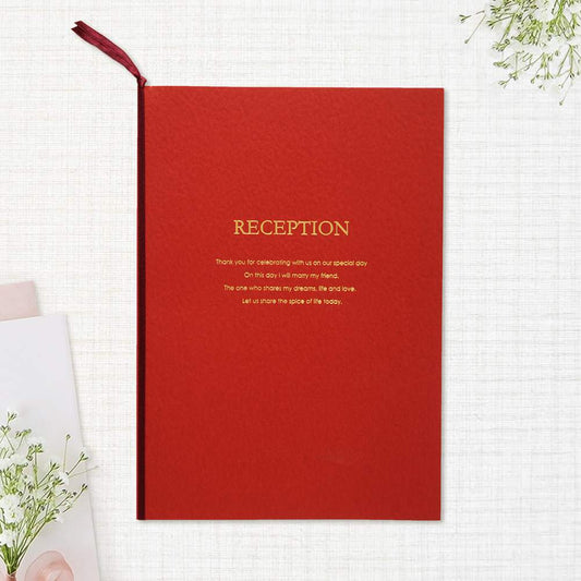 A4 席次表 「 マリアージュ レッド 」 手作りキット | 結婚式 パーティー【結婚式 ペーパー 席次表】