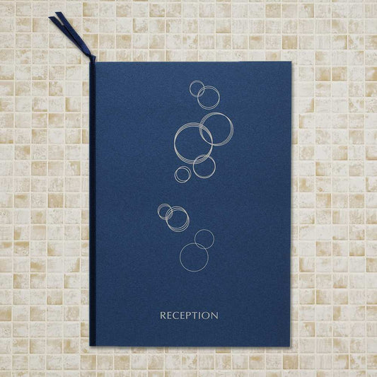 A4 席次表 「 ラヴィン・ユー ネイビー 」 手作りキット | 結婚式 パーティー【結婚式 ペーパー 席次表】