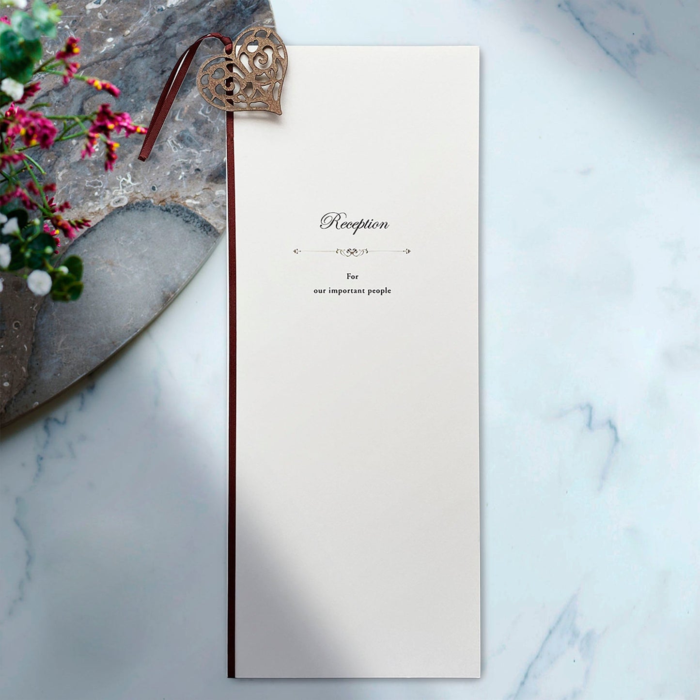 A3 席次表 「 サンタムール アイボリー 」 手作りキット | 結婚式 パーティー【結婚式 ペーパー 席次表】