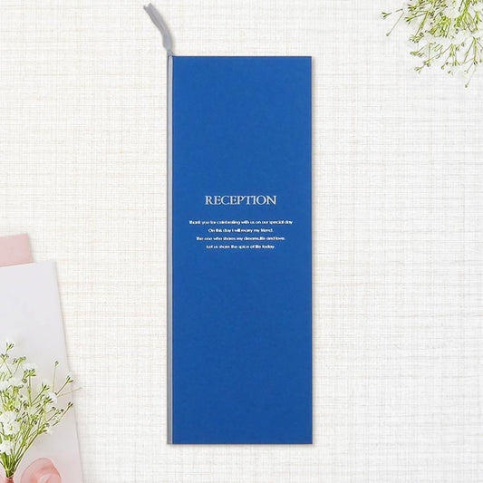 A3 席次表 「 マリアージュ ブルー 」 手作りキット | 結婚式 パーティー【結婚式 ペーパー 席次表】