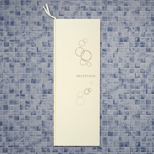 A3 席次表 「 ラヴィン・ユー アイボリー 」 手作りキット | 結婚式 パーティー【結婚式 ペーパー 席次表】