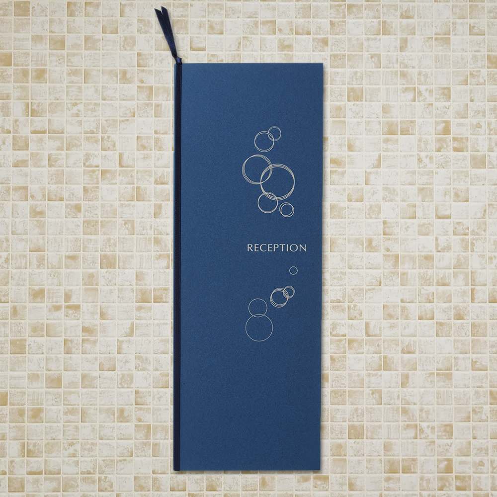 A3 席次表 「 ラヴィン・ユー ネイビー 」 手作りキット | 結婚式 パーティー【結婚式 ペーパー 席次表】