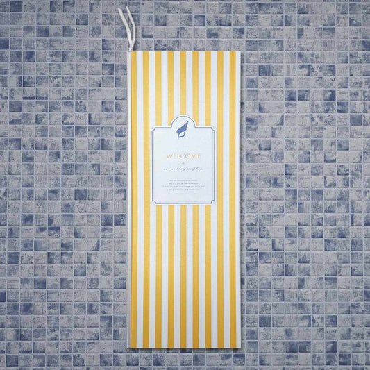 席次表 「 シェル 」 手作りキット | 結婚式 パーティー【結婚式 ペーパー 席次表】