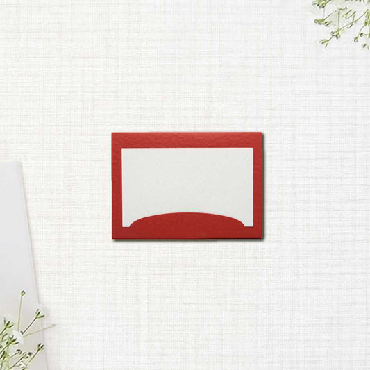 席札 「 マリアージュ レッド 」 手作りキット | 結婚式 パーティー【結婚式 ペーパー 席札】