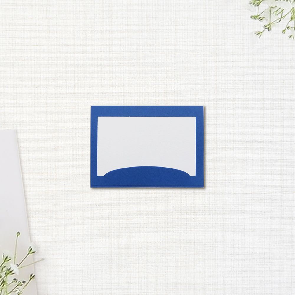 席札 「 マリアージュ ブルー 」 手作りキット | 結婚式 パーティー【結婚式 ペーパー 席札】