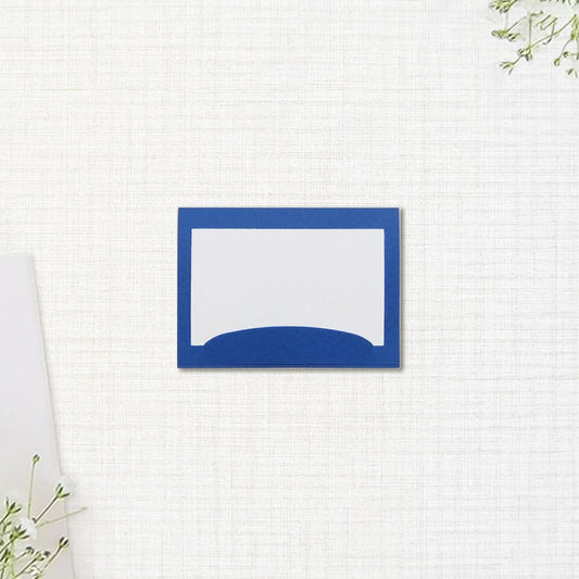 席札 「 マリアージュ ブルー 」 手作りキット | 結婚式 パーティー【結婚式 ペーパー 席札】