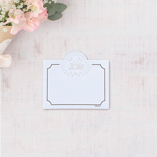 席札 「 ミッキー&ミニー 」 手作りキット | 結婚式 パーティー【結婚式 ペーパー 席札】