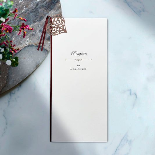 B4 席次表 「 サンタムール アイボリー 」 手作りキット | 結婚式 パーティー【結婚式 ペーパー 席次表】