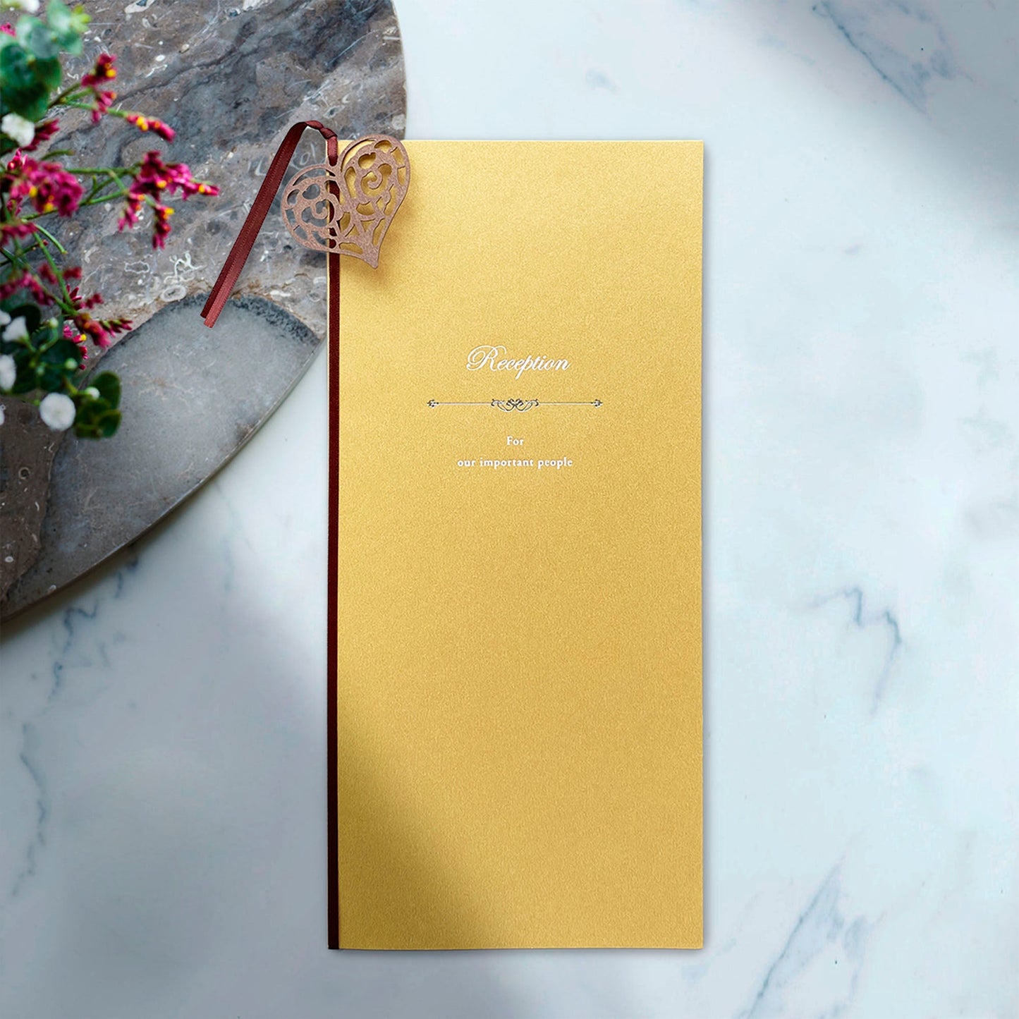 B4 席次表 「 サンタムール マスタード 」 手作りキット | 結婚式 パーティー【結婚式 ペーパー 席次表】