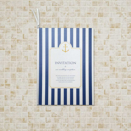 招待状 「 アンカー 」 手作りキット | 結婚式 パーティー【結婚式 ペーパー 招待状】
