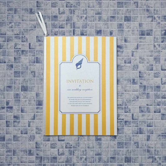 招待状 「 シェル 」 手作りキット | 結婚式 パーティー【結婚式 ペーパー 招待状】