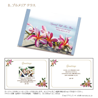 カタログギフト「フィールリゾート」オーシャン プルメリア テラス 【結婚式 引き出物 カタログギフト】