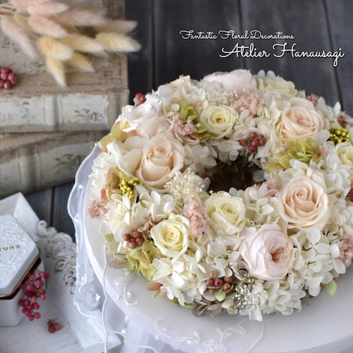 真心あふれるシャンパンリース【結婚式 ギフト 両親プレゼント】