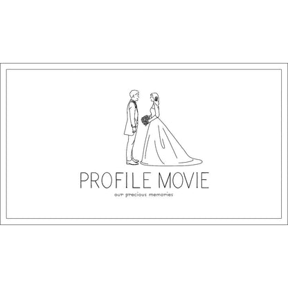 プロフィールムービー【Copit】【結婚式　ムービー　プロフィール】