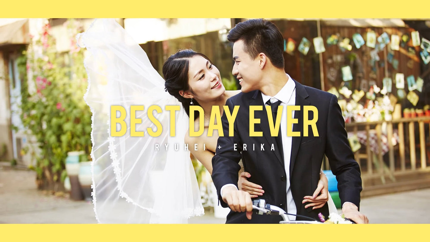 プロフィールムービー【colorista!】【結婚式 ムービー プロフィール】