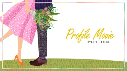 プロフィールムービー【HONEYS】【結婚式 ムービー プロフィール】