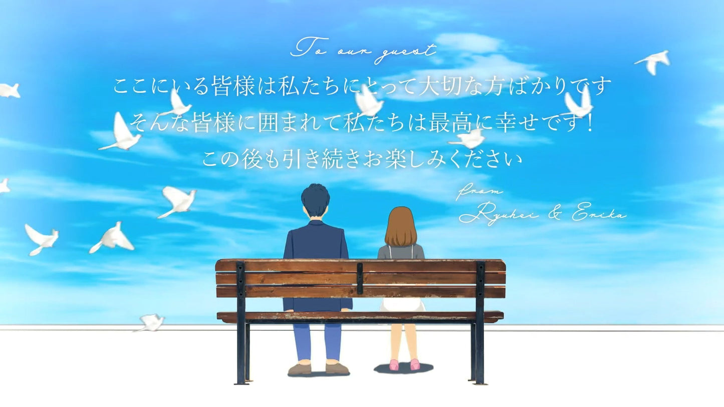 プロフィールムービー【footprints】【結婚式 ムービー プロフィール】