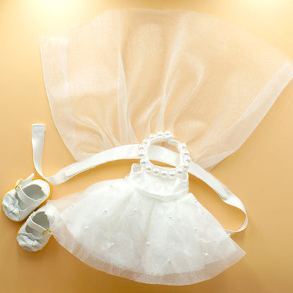 【似顔絵代行】結いぐるみ 新郎新婦2人と名前入りウェディング台座セット【結婚式 ギフト 両親プレゼント ぬいぐるみ】