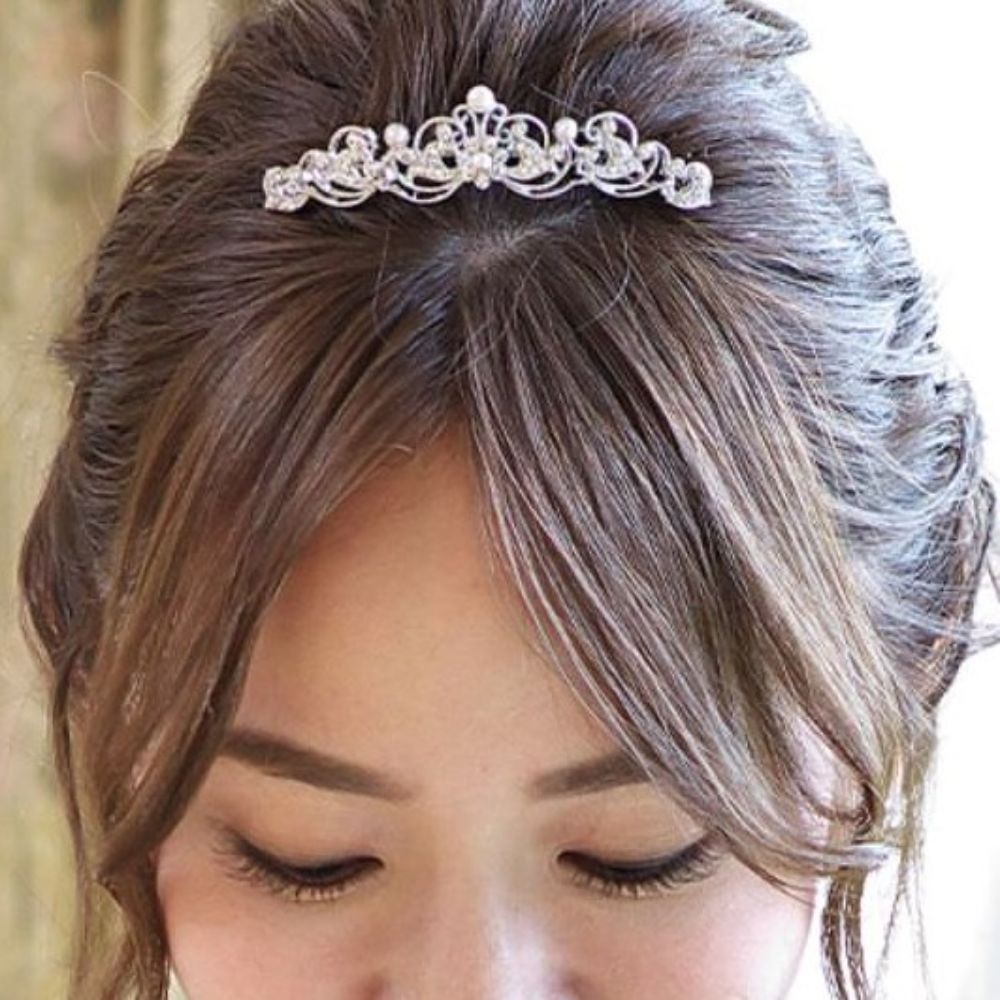 シンプリーティアラ 【結婚式 ヘアアクセサリー】（CT-04）