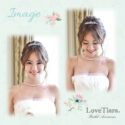 シンプリーティアラ 【結婚式 ヘアアクセサリー】（CT-04）