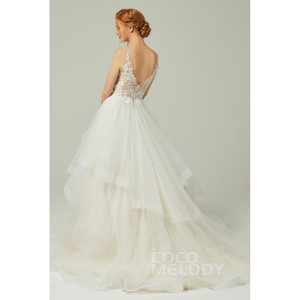 CW2179 Tallulah アメリカチュール Vネック ウェディングドレス 【ウェディングドレス オーダーメイド】