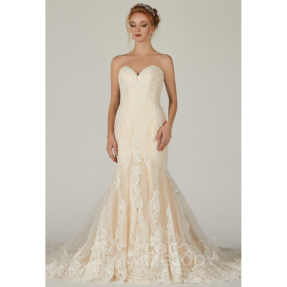 CW2298 VALERY マーメイド 豪華 ウェディングドレス 【ウェディングドレス オーダーメイド】