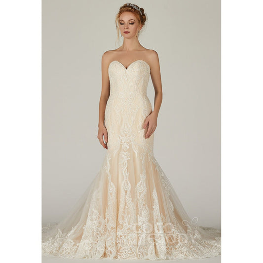 CW2298 VALERY マーメイド 豪華 ウェディングドレス 【ウェディングドレス オーダーメイド】