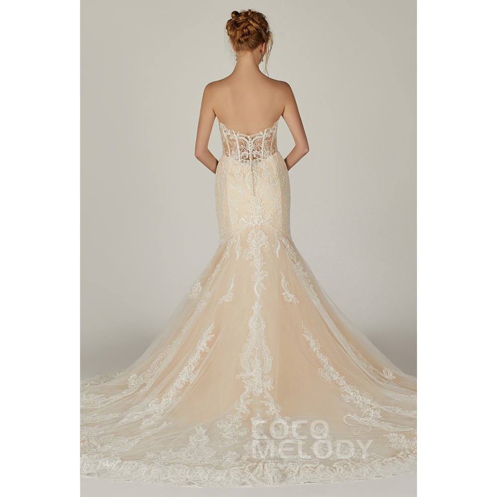 CW2298 VALERY マーメイド 豪華 ウェディングドレス 【ウェディングドレス オーダーメイド】