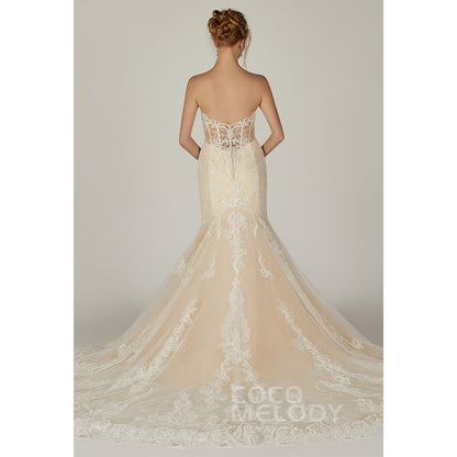 CW2298 VALERY マーメイド 豪華 ウェディングドレス 【ウェディングドレス オーダーメイド】