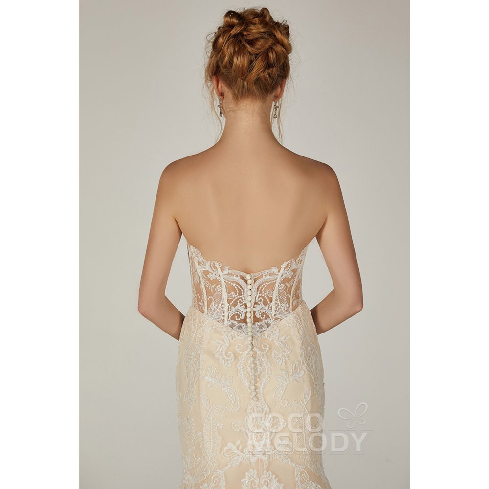 CW2298 VALERY マーメイド 豪華 ウェディングドレス 【ウェディングドレス オーダーメイド】