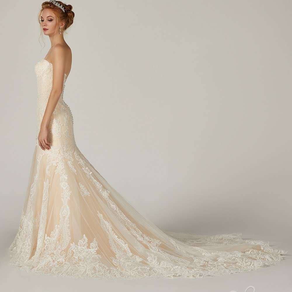 CW2298 VALERY マーメイド 豪華 ウェディングドレス 【ウェディングドレス オーダーメイド】