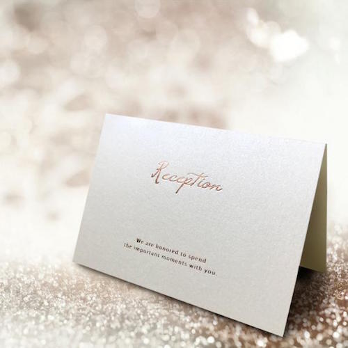 【結婚式 席札】シャンパーニュ(印刷コース)【結婚式 ペーパー 席札】