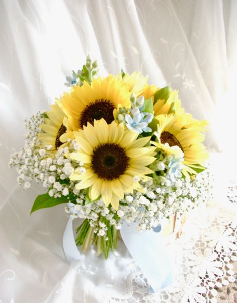 【生花】オーダーメイド/クラッチブーケ(ラウンド)[セットプランClaire01] 【結婚式 フラワー 生花 ブーケ ブートニア オーダーメイド】