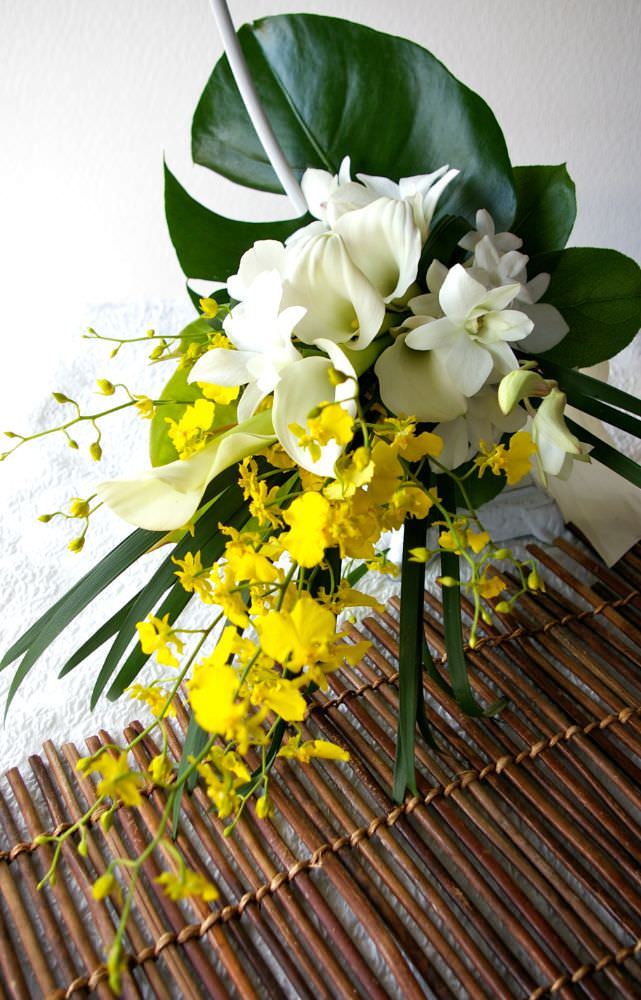 as様確認用ウェディングブーケ専門店クラッチブーケブートニア花冠