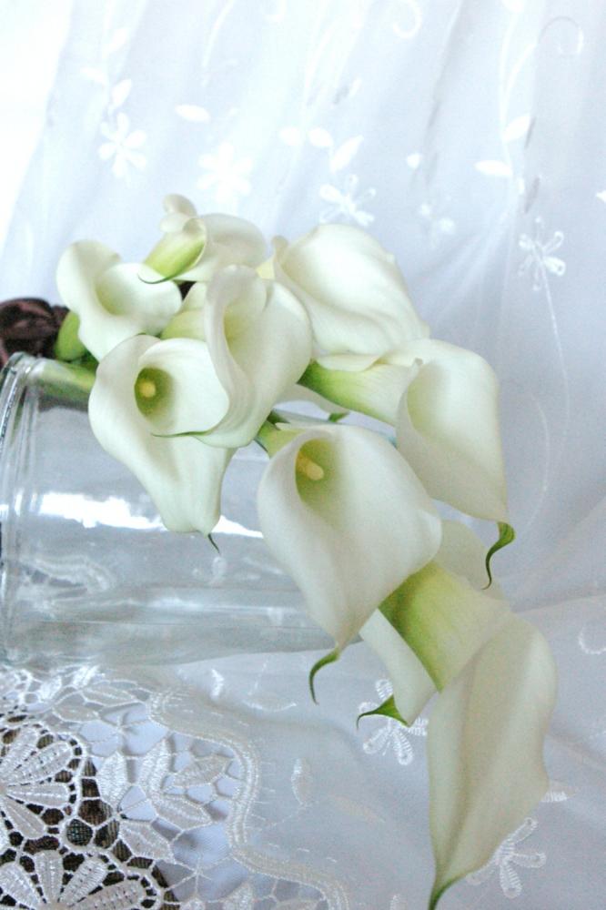 【生花】オーダーメイド/クラッチブーケ(アーム)[セットプランClaire02] 【結婚式 フラワー 生花 ブーケ ブートニア オーダーメイド】