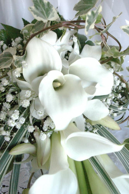 【生花】オーダーメイド/クラッチブーケ(アーム)[セットプランClaire02] 【結婚式 フラワー 生花 ブーケ ブートニア オーダーメイド】