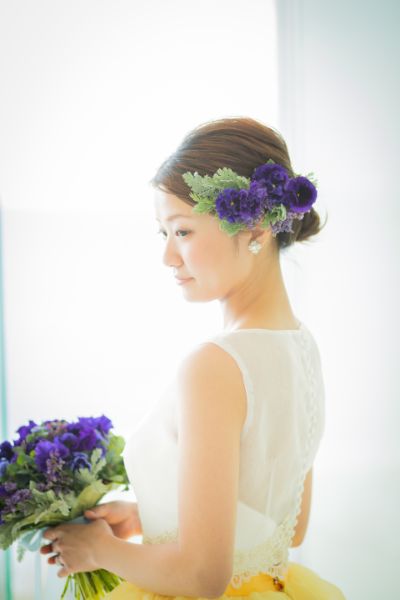 【生花】オーダーメイド/クラッチブーケ(グランアーム・グランラウンド)[セットプランClaire03] 【結婚式 フラワー 生花 ブーケ ブートニア オーダーメイド】