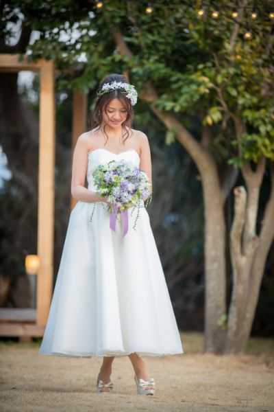 【生花】オーダーメイド/クラッチブーケ(グランアーム・グランラウンド)[セットプランClaire03] 【結婚式 フラワー 生花 ブーケ ブートニア オーダーメイド】